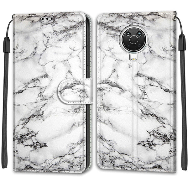 Voltage Coloured Drawing Magnetic Clasp Horizontal Flip PU Leather Case with Holder & Card Slots