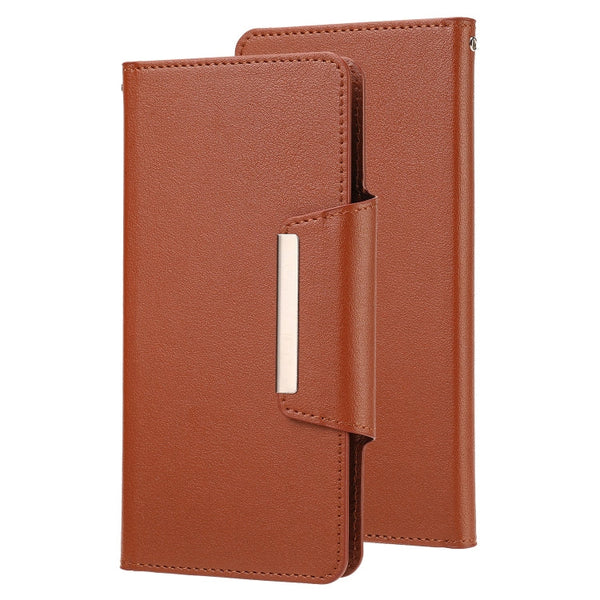 Ultra-thin Separable Magnetic Horizontal Flip Leather Case with Card Slot & Wallet, For iPhone SE 2022 / SE 2020 / 8 / 7, For iPhone X / XS