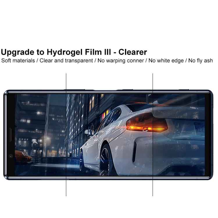 2 PCS IMAK Curved Full Screen Hydrogel Film 3 Screen Protector, For Sony Xperia 5, For iPhone 11, For iPhone 11 Pro, For iPhone 11 Pro Max