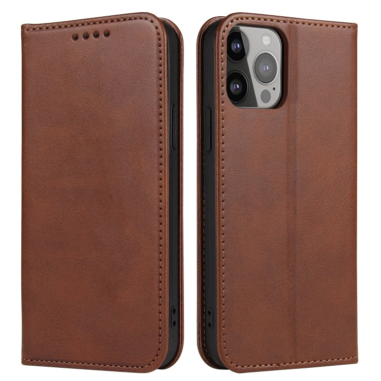Calf Texture Magnetic Horizontal Flip Leather Case with Holder & Card Slots & Wallet