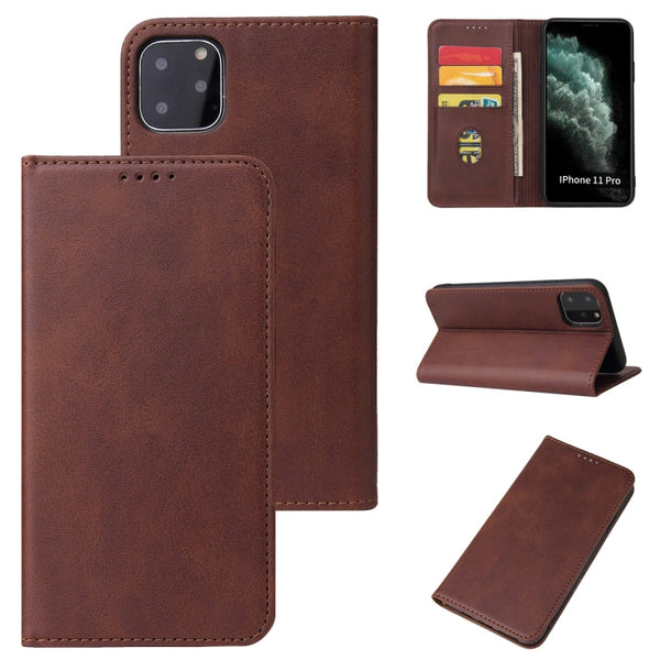 Calf Texture Magnetic Horizontal Flip Leather Case with Holder & Card Slots & Wallet