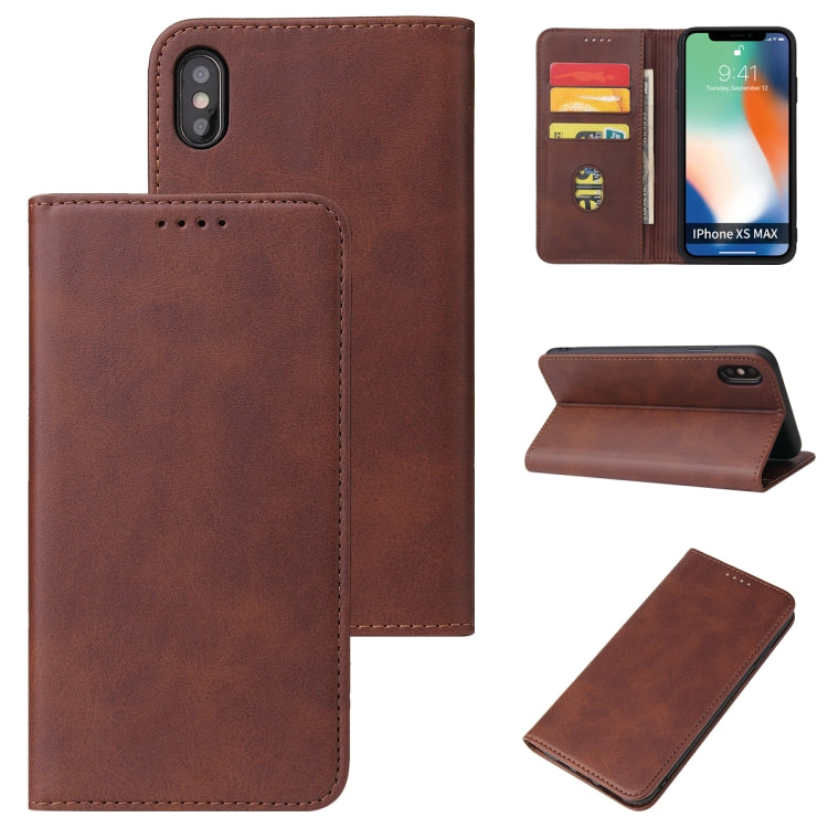 Calf Texture Magnetic Horizontal Flip Leather Case with Holder & Card Slots & Wallet