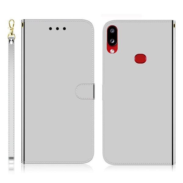 Imitated Mirror Surface Horizontal Flip Leather Case with Holder & Card Slots & Wallet & Lanyard, For iPhone 6 / 6s, For Samsung Galaxy A10s, For iPhone 6 Plus / 6s Plus, For Samsung Galaxy A10 / M10