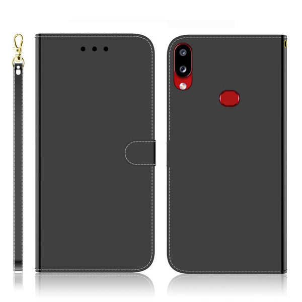 Imitated Mirror Surface Horizontal Flip Leather Case with Holder & Card Slots & Wallet & Lanyard, For iPhone 6 / 6s, For Samsung Galaxy A10s, For iPhone 6 Plus / 6s Plus, For Samsung Galaxy A10 / M10