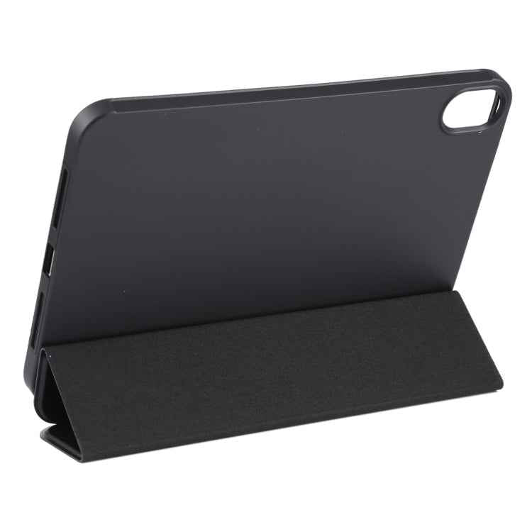 GEBEI Shockproof Horizontal Flip Tablet Leather Case with Three-folding Holder, For iPad mini 2024 / mini 6