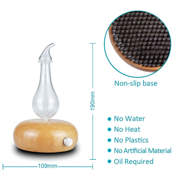 Wood Essential Oil Diffuser Aromatherapy Machine, AU Plug, EU Plug, UK Plug, US Plug