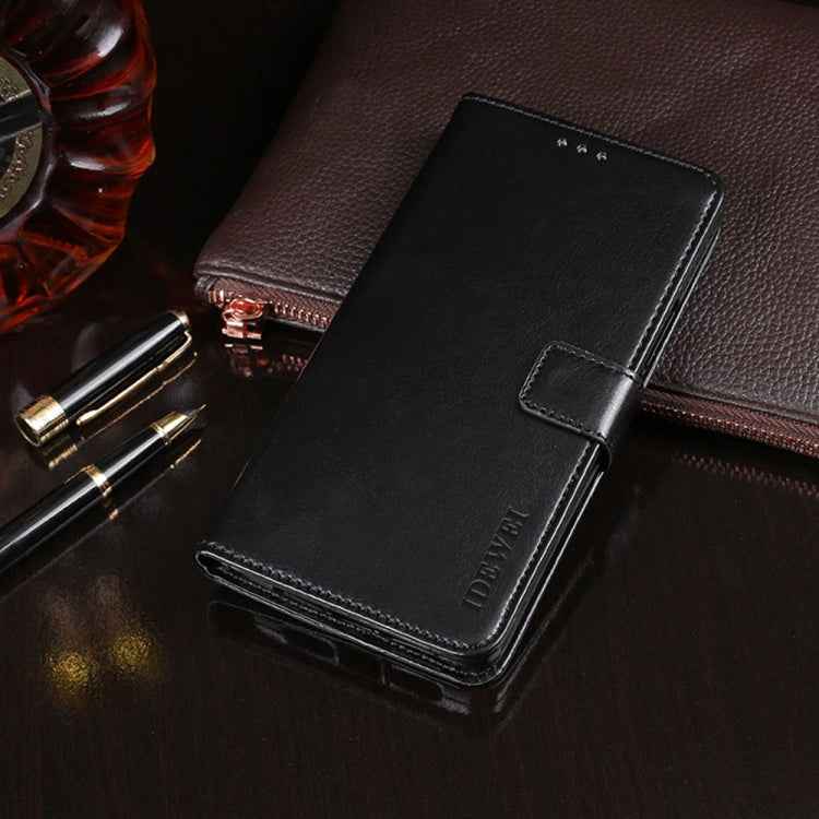 idewei Crazy Horse Texture Leather Case with Holder & Card Slots & Wallet, For Motorola Moto G50 5G, For OPPO Realme Narzo 50A, For vivo S10e
