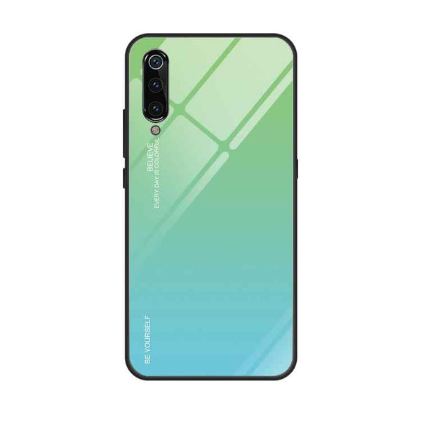 Gradient Color Glass Case, For Xiaomi Mi 9