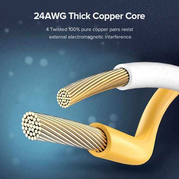 UGREEN CAT8 Ethernet Network LAN Cable, Length:1.5m