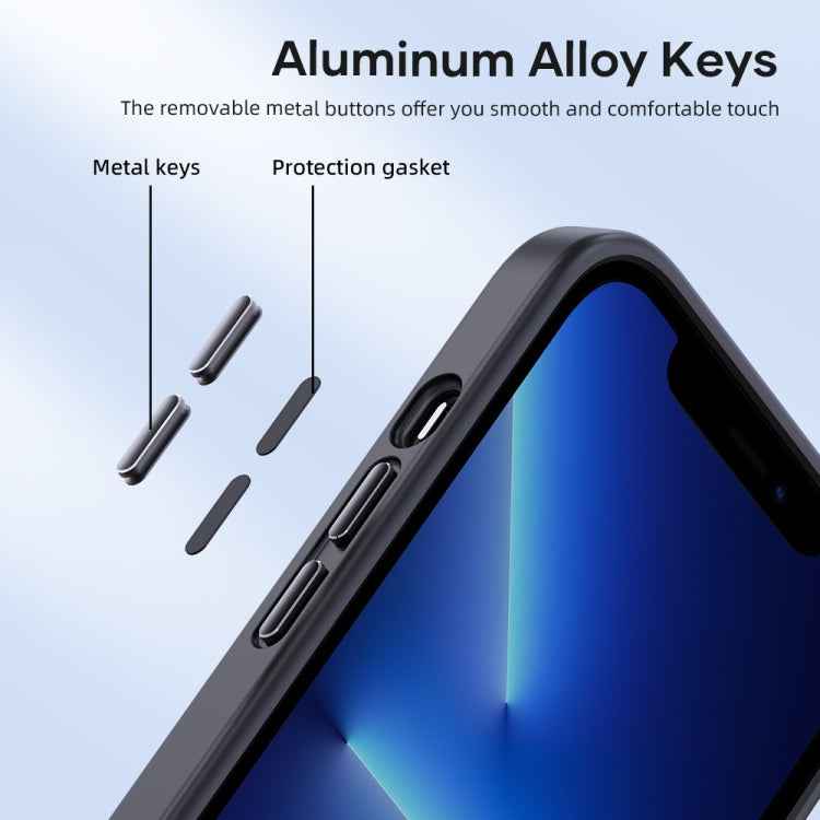 ROCK U-shield Skin-like PC+TPU Phone Case, For iPhone 13 Pro, For iPhone 13 Pro Max