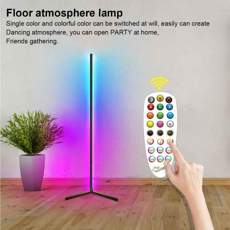 GVVOOHOME LED Symphony Remote Control Floor Atmosphere Light, Power Supply:USB