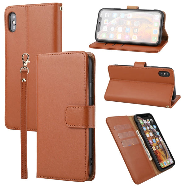 Plain Weave Genuine Leather Phone Case, For iPhone 11 Pro, For iPhone 11 Pro Max, For iPhone X / XS, For iPhone XR, For iPhone XS Max, For iPhone SE 2022 / SE 2020 / 8 / 7 / 6 / 6s