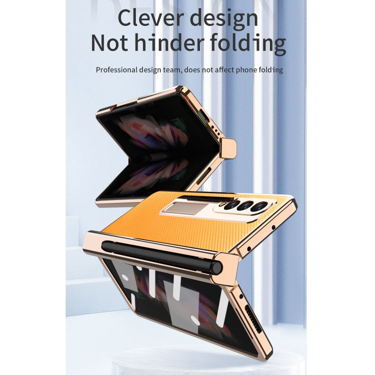 Electroplated Hinge Pen Slot Kevlar Phone Case