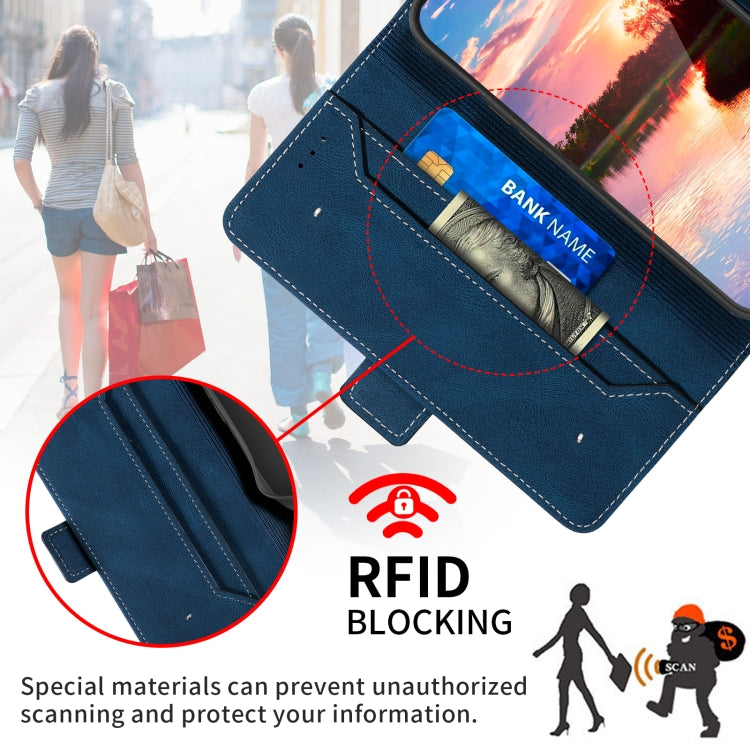Stitching Magnetic RFID Leather Case, For iPhone 13 mini, For iPhone 13, For iPhone 13 Pro, For iPhone 13 Pro Max, For iPhone 12 mini, For iPhone 12 / 12 Pro
