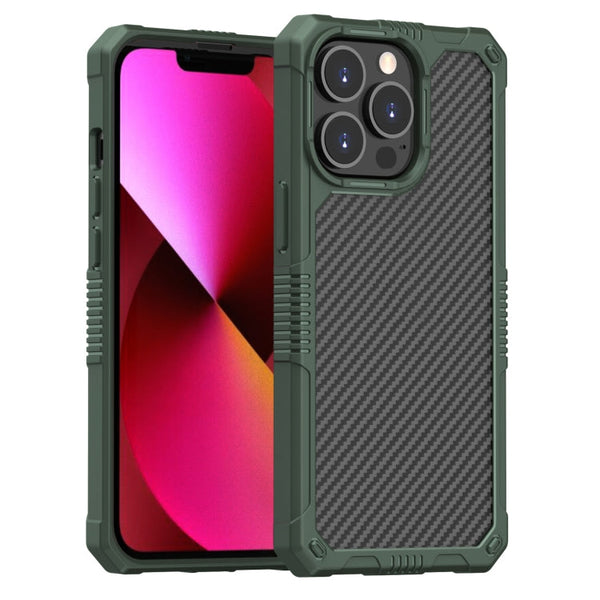 Carbon Fiber Shockproof Case, For iPhone 13 Pro Max, For iPhone 13 Pro, For iPhone 13, For iPhone 12 Pro Max, For iPhone 12 Pro, For iPhone 12