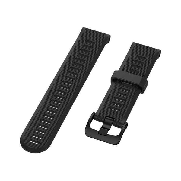 For Garmin Forerunner 945 Silicone Watch Band(Black)