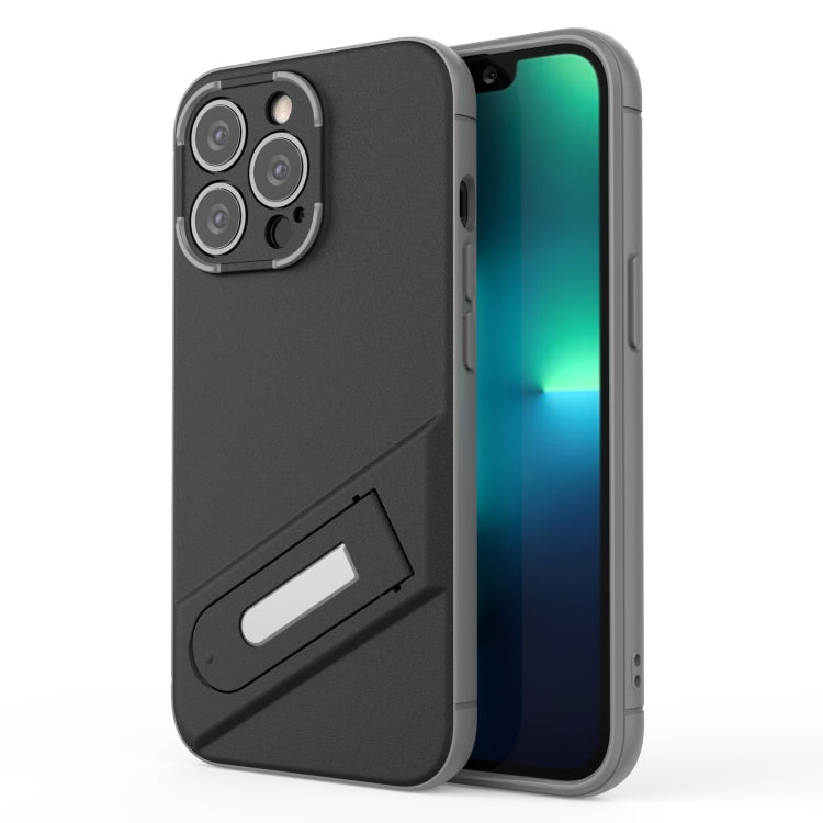 Invisible Holder TPU + PC Phone Case, For iPhone 13, For iPhone 13 Pro, For iPhone 13 Pro Max, For iPhone 12