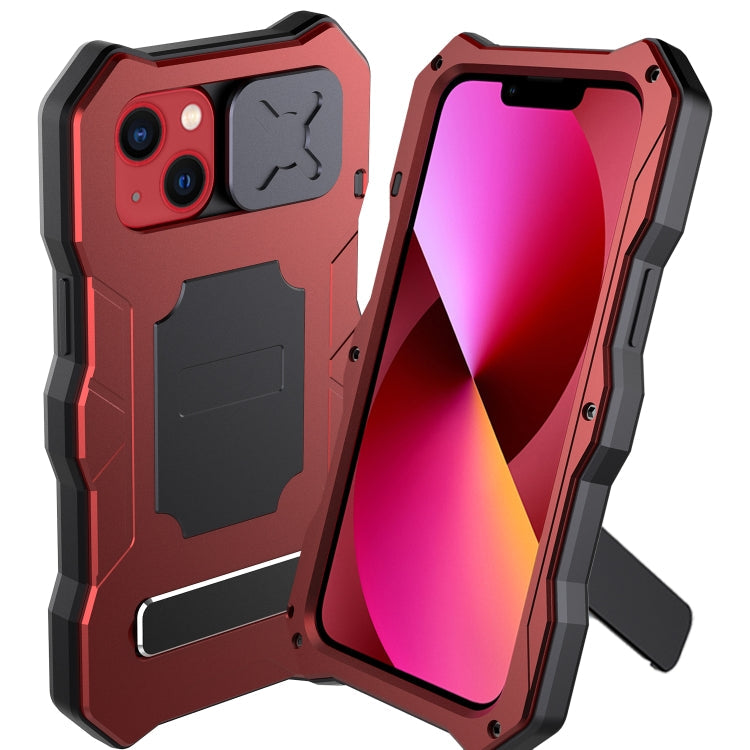 Metal + Silicone Sliding Camshield Holder Phone Case