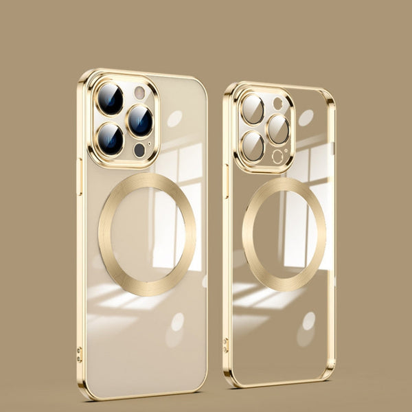 MagSafe Magnetic Electroplated Phone Case, For iPhone 13 mini, For iPhone 13, For iPhone 13 Pro, For iPhone 13 Pro Max
