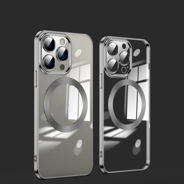 MagSafe Magnetic Electroplated Phone Case, For iPhone 13 mini, For iPhone 13, For iPhone 13 Pro, For iPhone 13 Pro Max