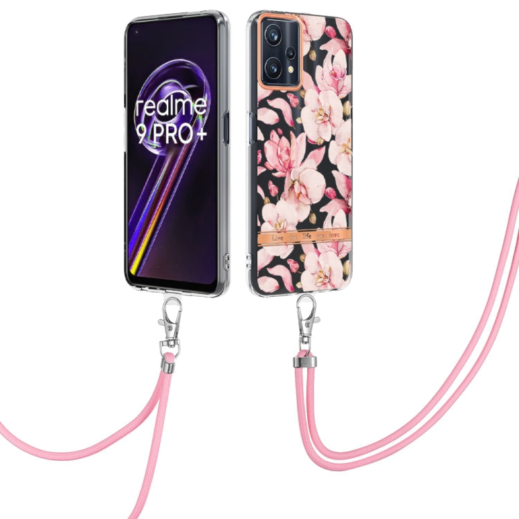 Flowers Series TPU Phone Case with Lanyard