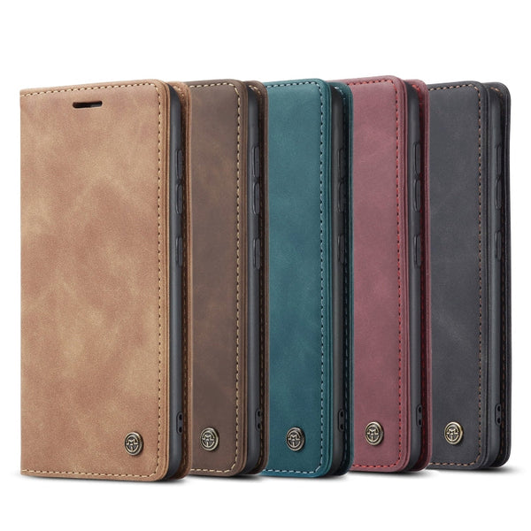 CaseMe Multifunctional Horizontal Flip Leather Case, with Card Slot & Holder & Wallet