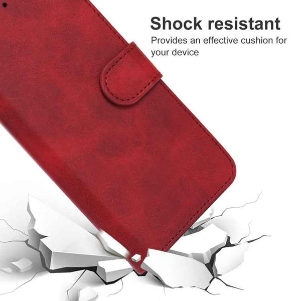 For ZTE Blade A72 5G 2022 Leather Phone Case(Red)