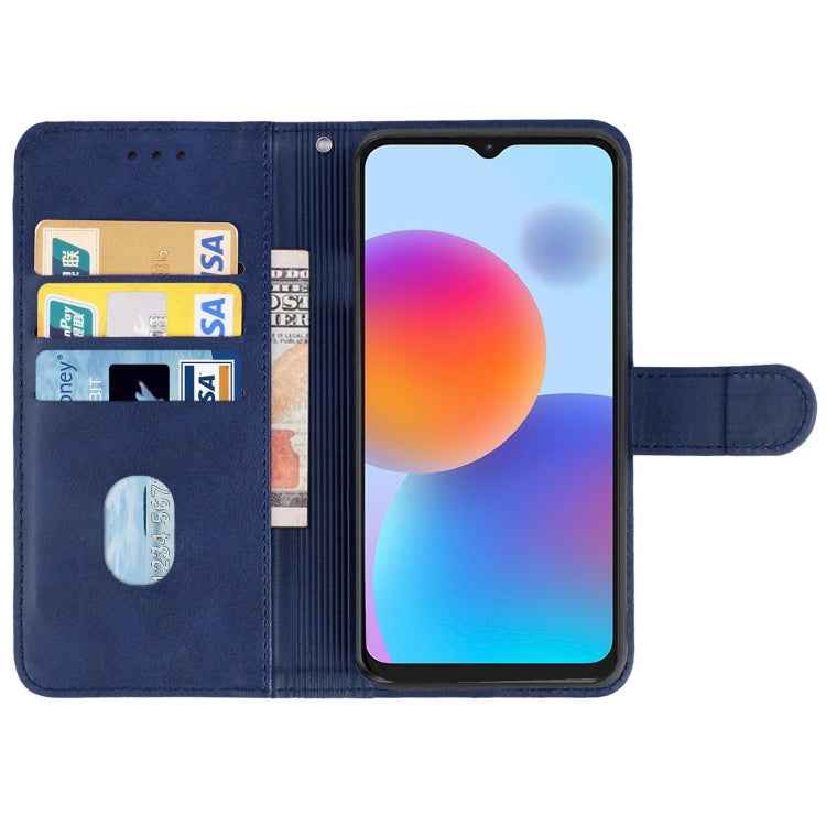 For ZTE Blade A72 5G 2022 Leather Phone Case(Blue)