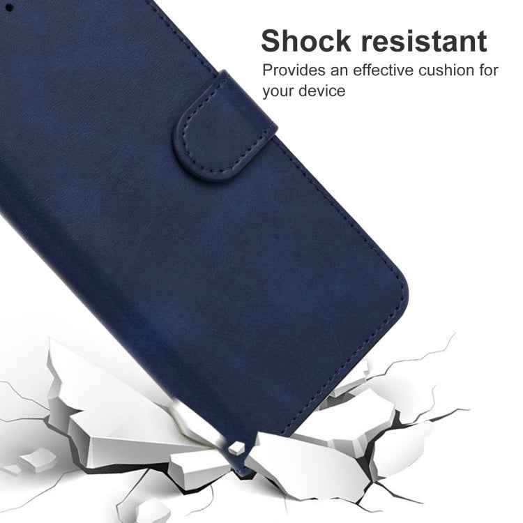 For ZTE Blade A72 5G 2022 Leather Phone Case(Blue)