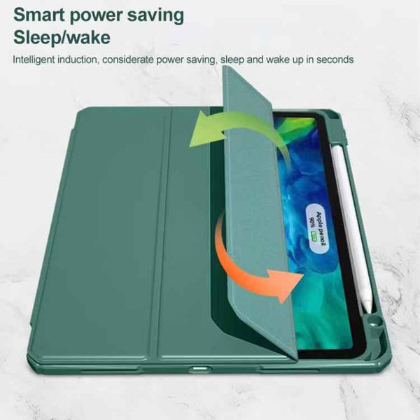 Mutural Pinyue Series Smart Leather Tablet Case, For iPad 9.7 2018 / 2017