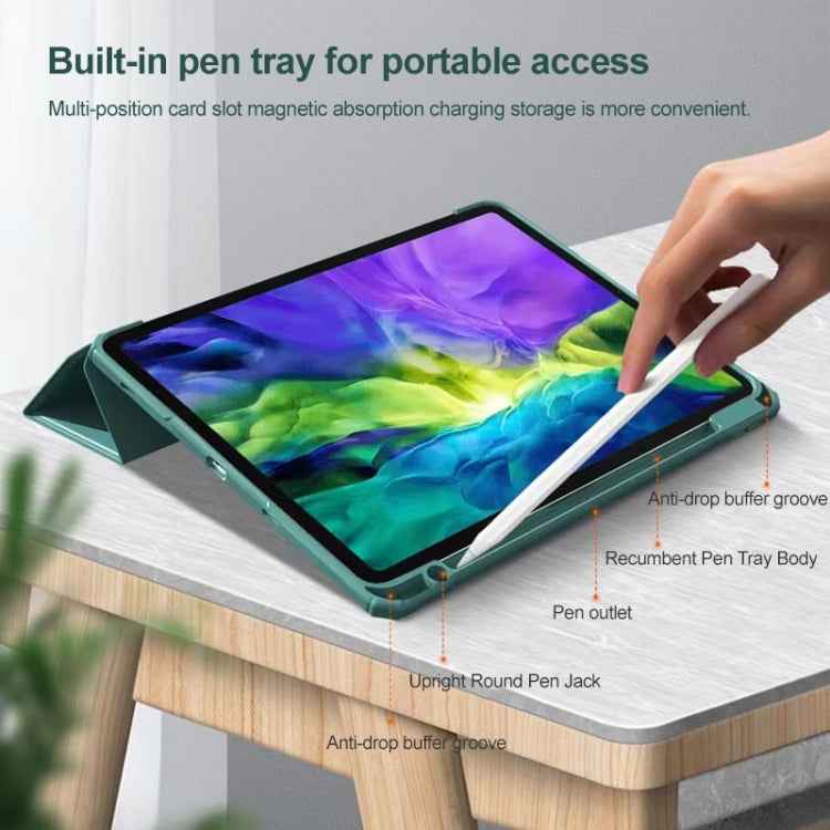 Mutural Pinyue Series Smart Leather Tablet Case, For iPad 9.7 2018 / 2017
