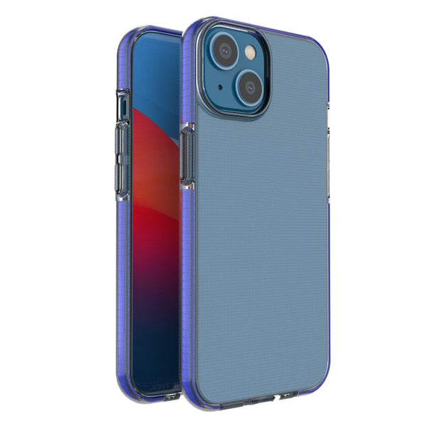 Two-color Transparent TPU Phone Case, For iPhone 14 Plus