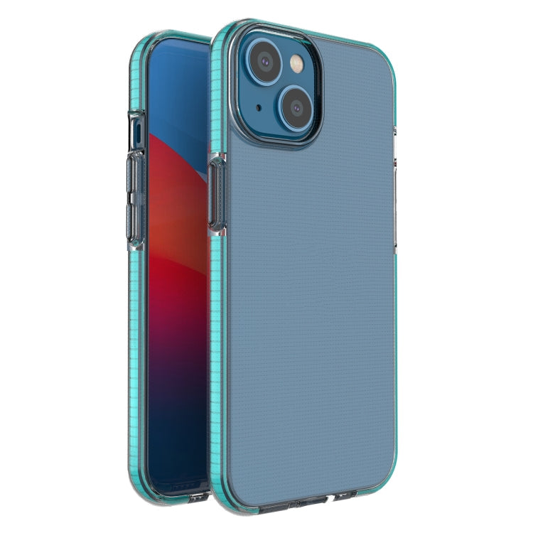Two-color Transparent TPU Phone Case, For iPhone 14 Plus