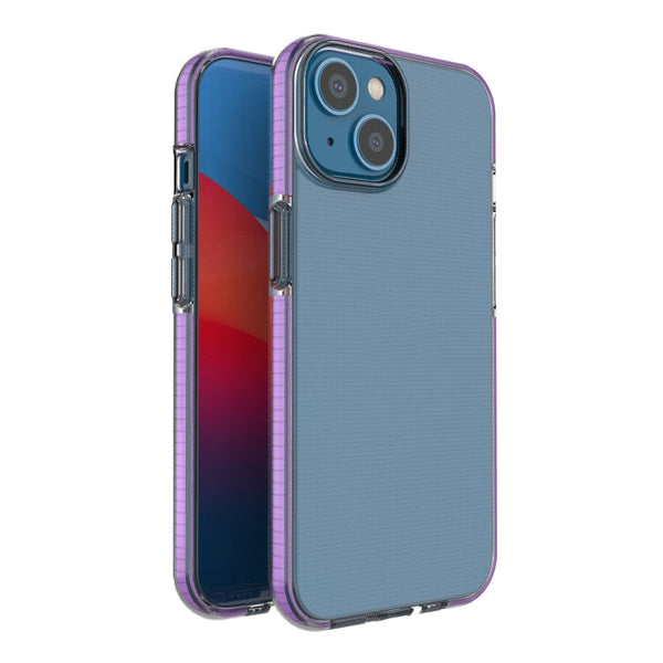 Two-color Transparent TPU Phone Case, For iPhone 14 Plus