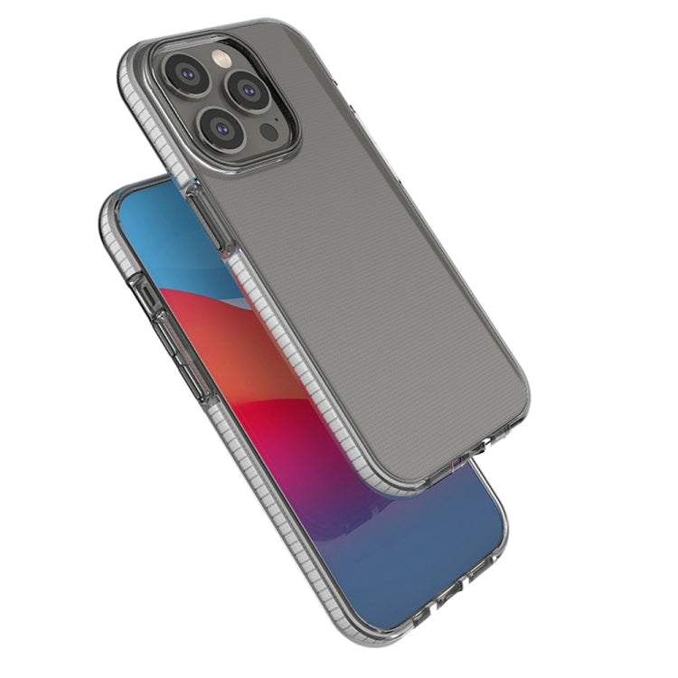 Two-color Transparent TPU Phone Case, For iPhone 14 Pro