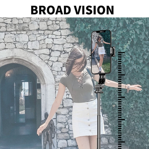 L12 Bluetooth Remote Control Tripod Selfie Stick Phone Holder, L12