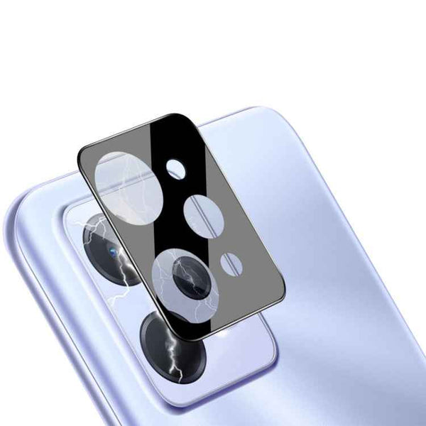 For OPPO Realme C31 IMAK Rear Camera Lens Glass Film Black Version