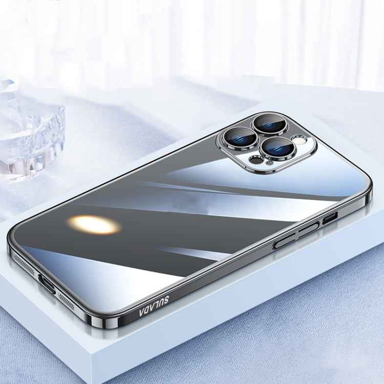 SULADA JINGJIA Series Lens Protector PC Phone Case, For iPhone 13, For iPhone 13 Pro, For iPhone 13 Pro Max, For iPhone 12