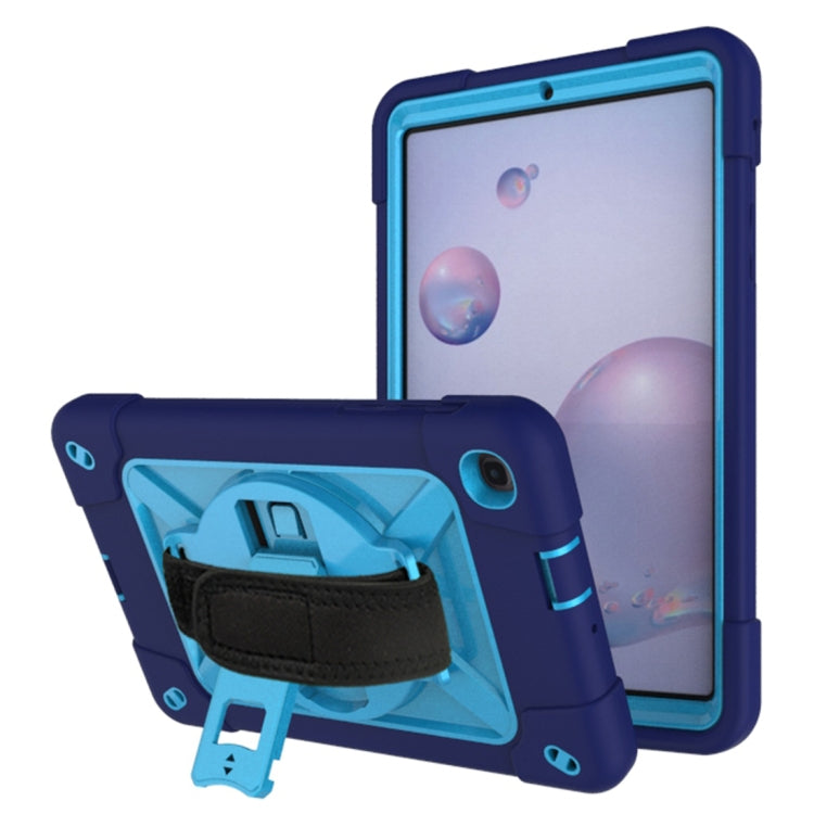 Contrast Color Robot Silicone + PC Tablet Case, For Samsung Galaxy Tab S6 Lite P610, For Samsung Galaxy Tab A 8.4 T307