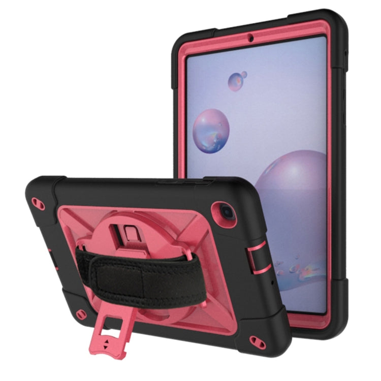Contrast Color Robot Silicone + PC Tablet Case, For Samsung Galaxy Tab S6 Lite P610, For Samsung Galaxy Tab A 8.4 T307