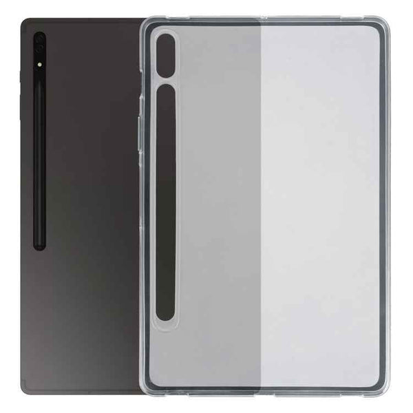 For Samsung Galaxy Tab S8 / S7 TPU Tablet Case (Frosted Clear)