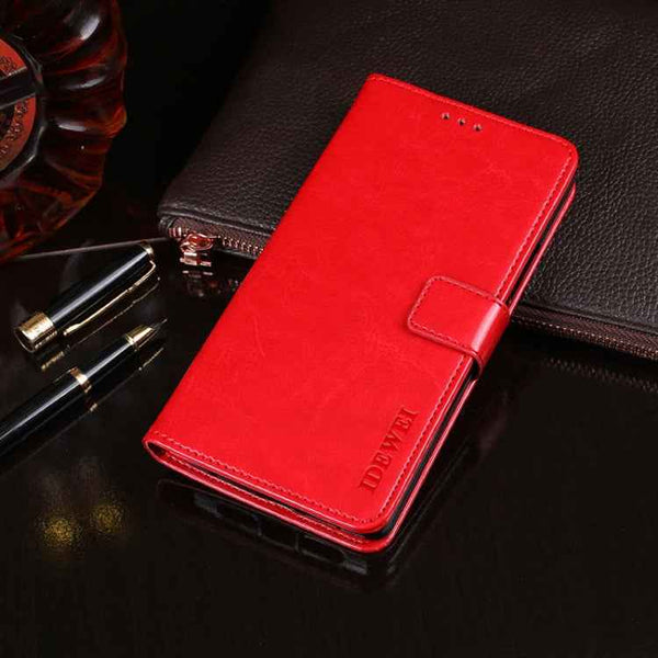 idewei Crazy Horse Texture Horizontal Flip Leather Case with Holder & Card Slots & Wallet, For Xiaomi Redmi Note 9 Pro, For Xiaomi Redmi Note 9 Pro Max, For Galaxy A11