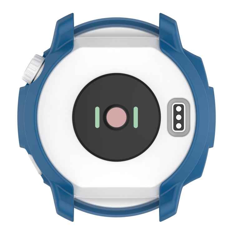 For COROS Pace 2 Armor Hollow TPU Watch Case(Dark Blue)