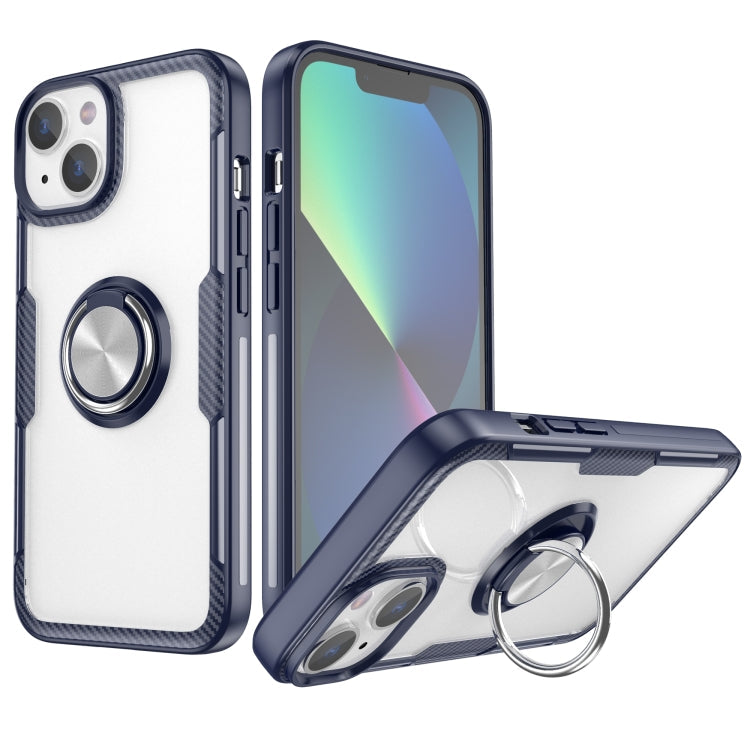 Shockproof Transparent TPU + Acrylic Protective Phone Case with Ring Holder, For iPhone 14 Pro, For iPhone 14 Max, For iPhone 14