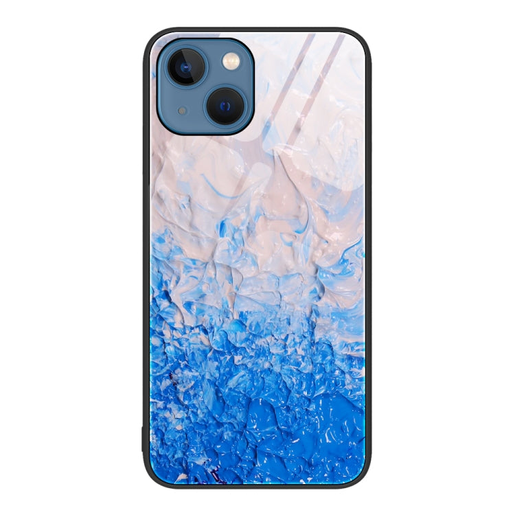 Marble Pattern Glass Protective Phone Case, For iPhone 14, For iPhone 1XR, For iPhone XS Max