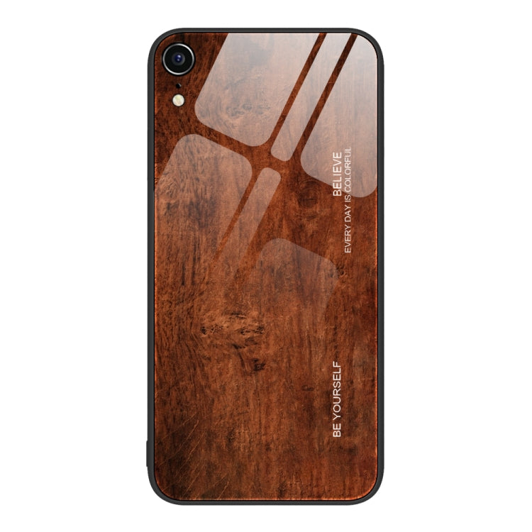 Wood Grain Glass Protective Case, For iPhone XR, For iPhone XS Max, For iPhone 11 Pro, For iPhone 14 Pro Max