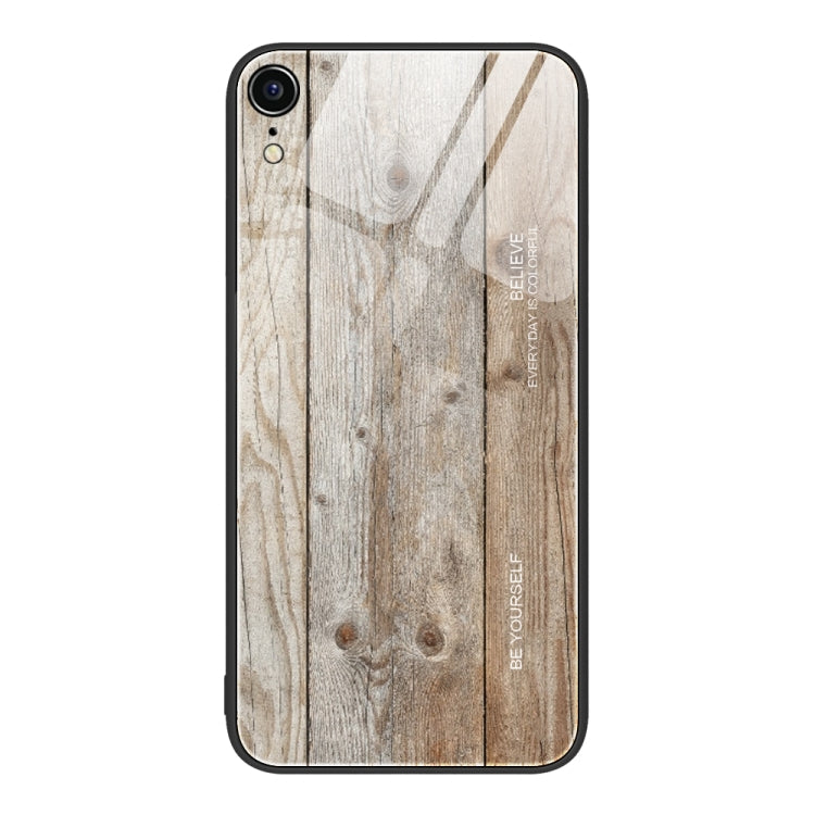 Wood Grain Glass Protective Case, For iPhone XR, For iPhone XS Max, For iPhone 11 Pro, For iPhone 14 Pro Max