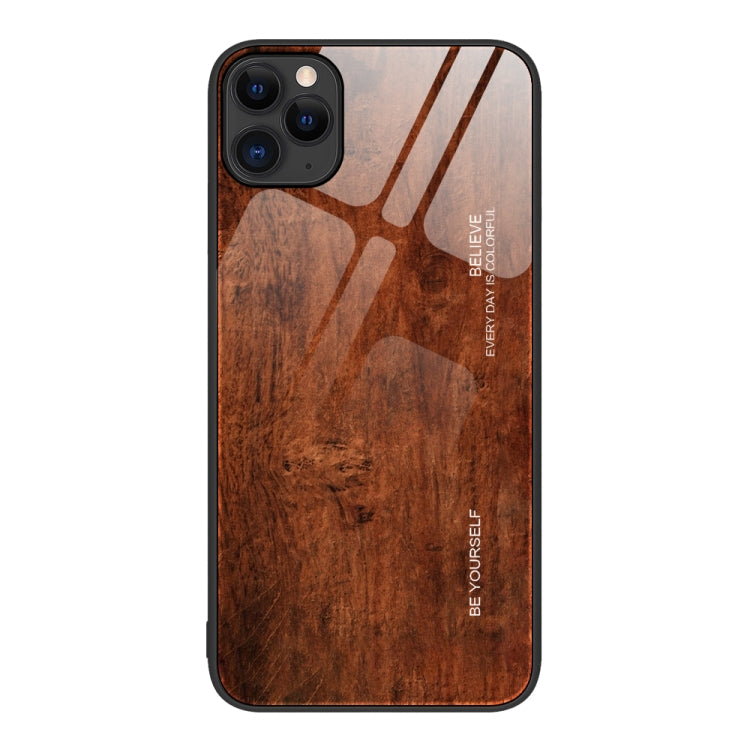 Wood Grain Glass Protective Case, For iPhone XR, For iPhone XS Max, For iPhone 11 Pro, For iPhone 14 Pro Max