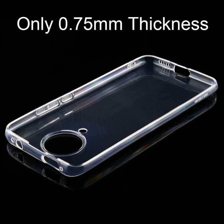 Full Coverage TPU Transparent Mobile Phone Case, For Xiaomi Redmi K30 Pro