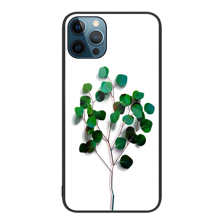 Colorful Painted Glass Phone Case, For iPhone 12 Pro Max